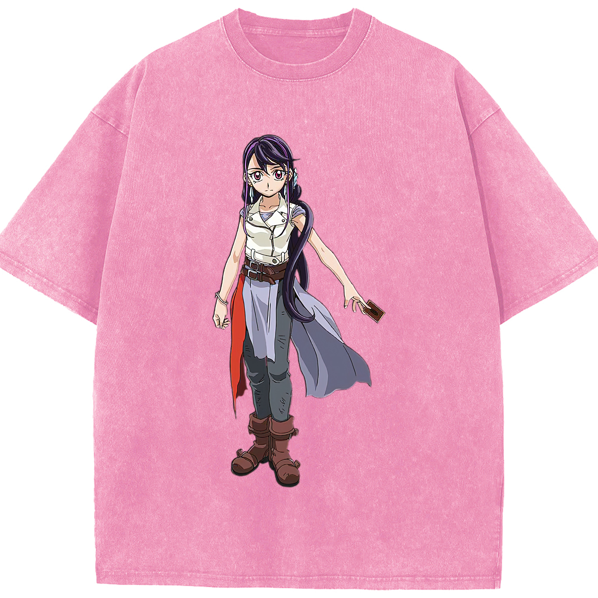 （画像用） 遊☆戯☆王 Yu-Gi-Oh! 綿100% ヴィンテージ風 半袖Tシャツ（フロントプリント）